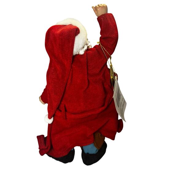 Vintage 2002 " Nighty Night Nick" Clothtique  by Possible Dreams christmas santa - Picture 2 of 7